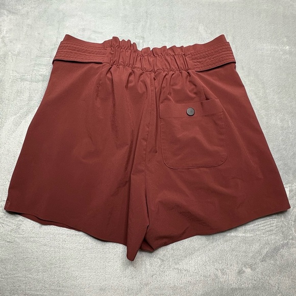 Athleta Skyline Shorts | Size 6 | Burgundy - Picture 4 of 9